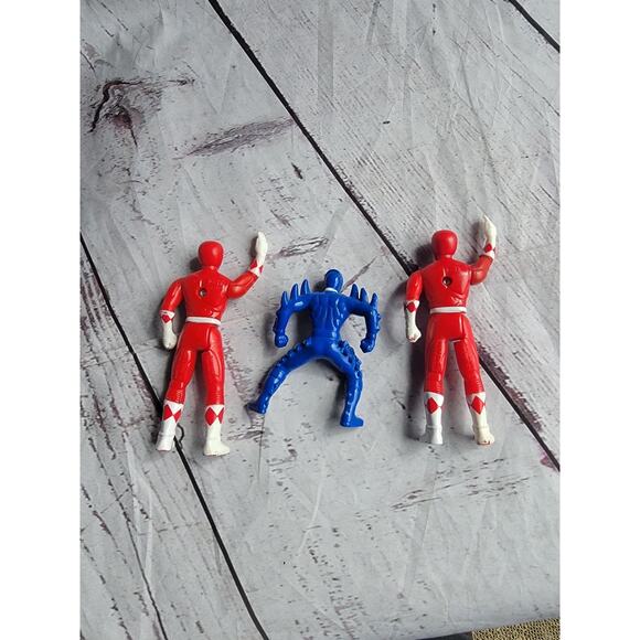 Power Ranger Action Figure Lot Of 3 McDonalds Toys - Picture 6 of 7
